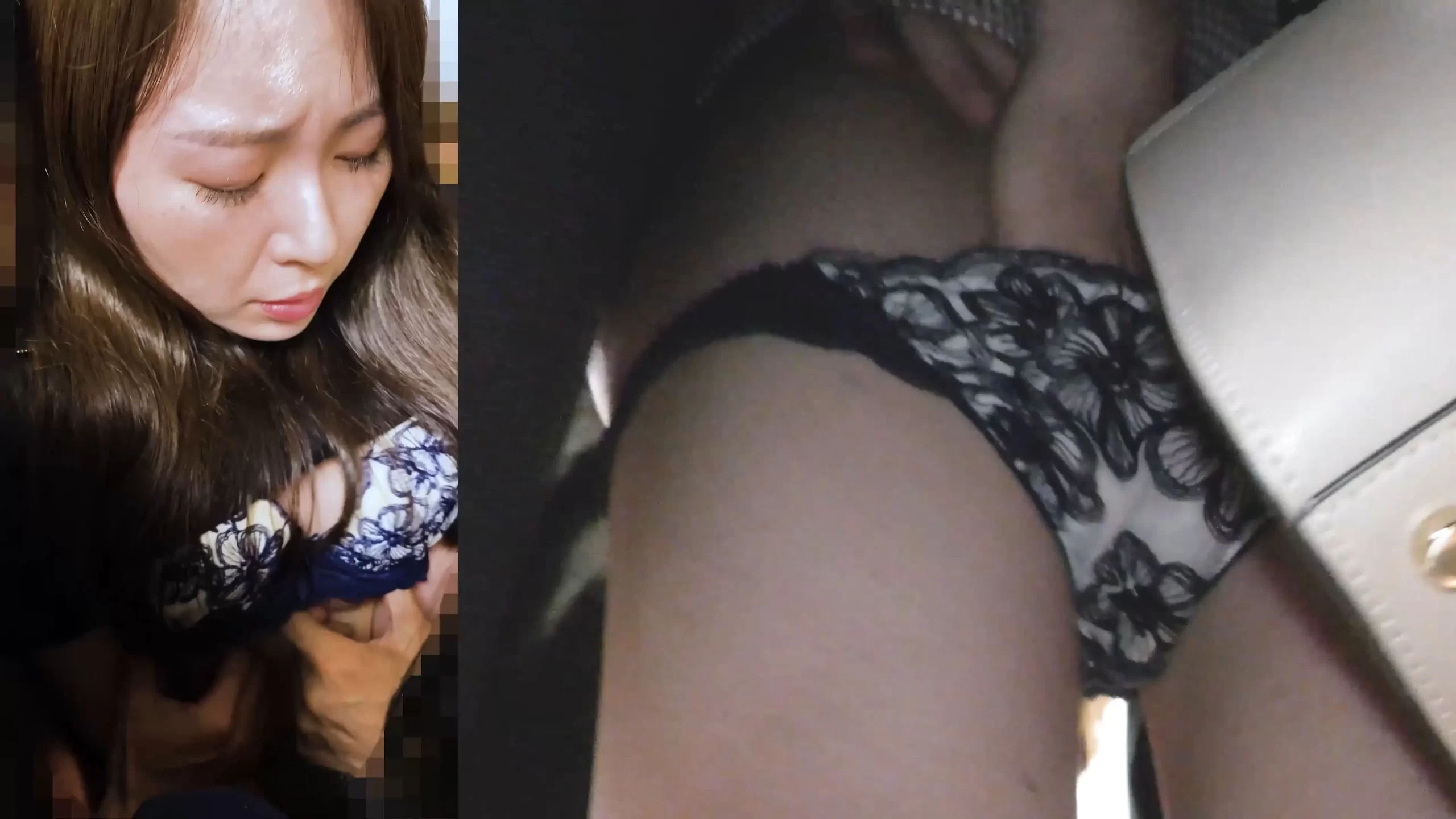 美女の電車内痴漢画像！結局触られて気持ちよくなっちゃうのが女の性ｗ