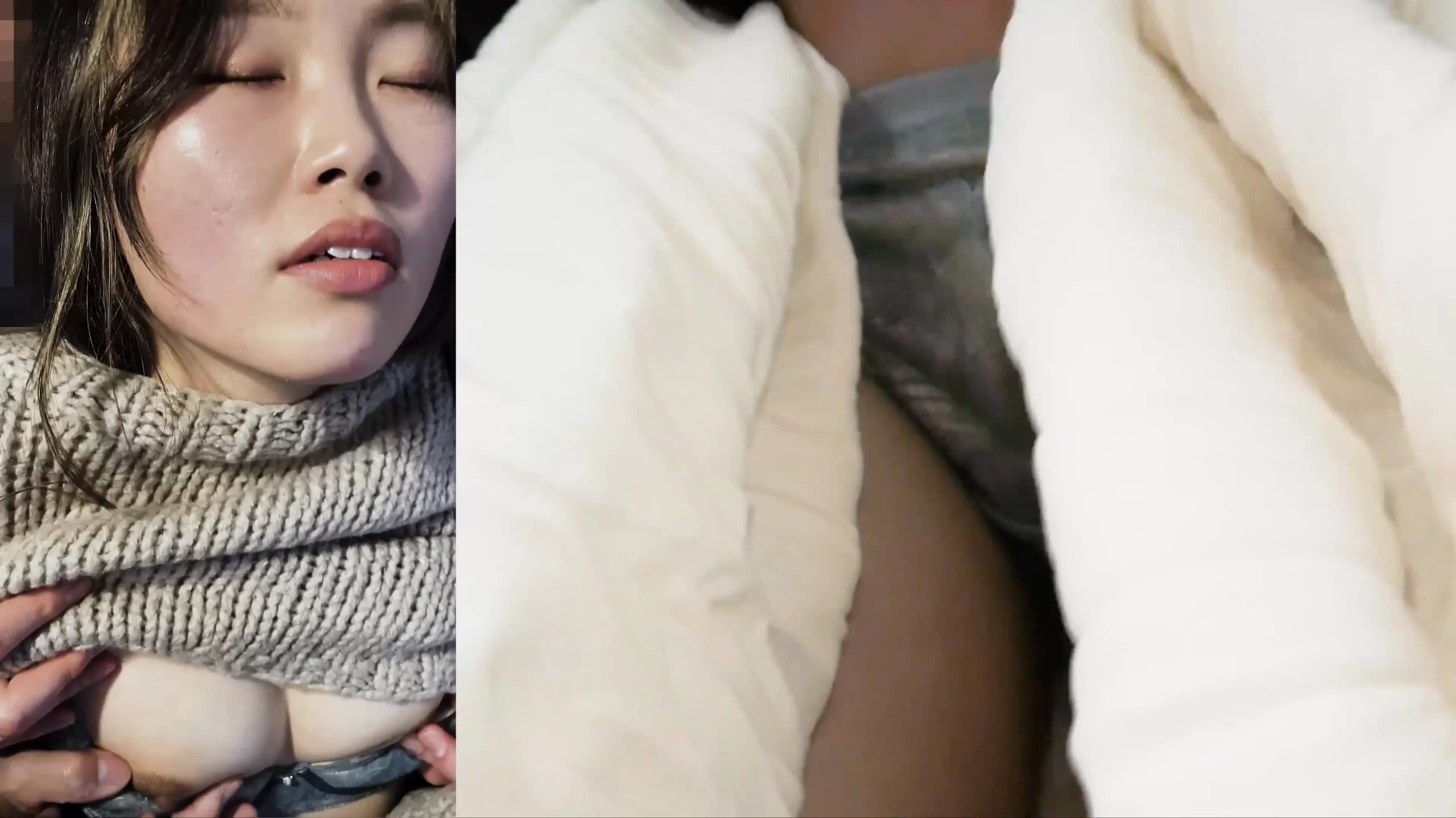 エッチに興味はありませんみたいな顔のOLが電車内で痴漢される画像ｗ