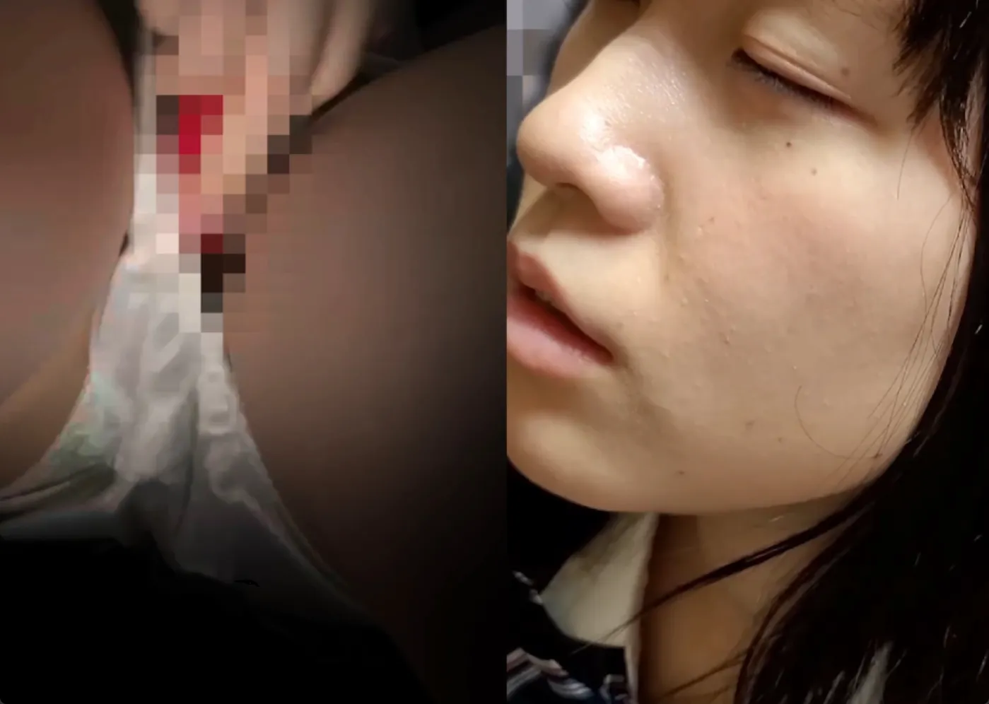 生々しいJKの痴漢画像！小ぶりなおっぱいがまたいやらしいですわｗ